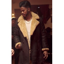 Superfly Trevor Jackson Shearling Coat